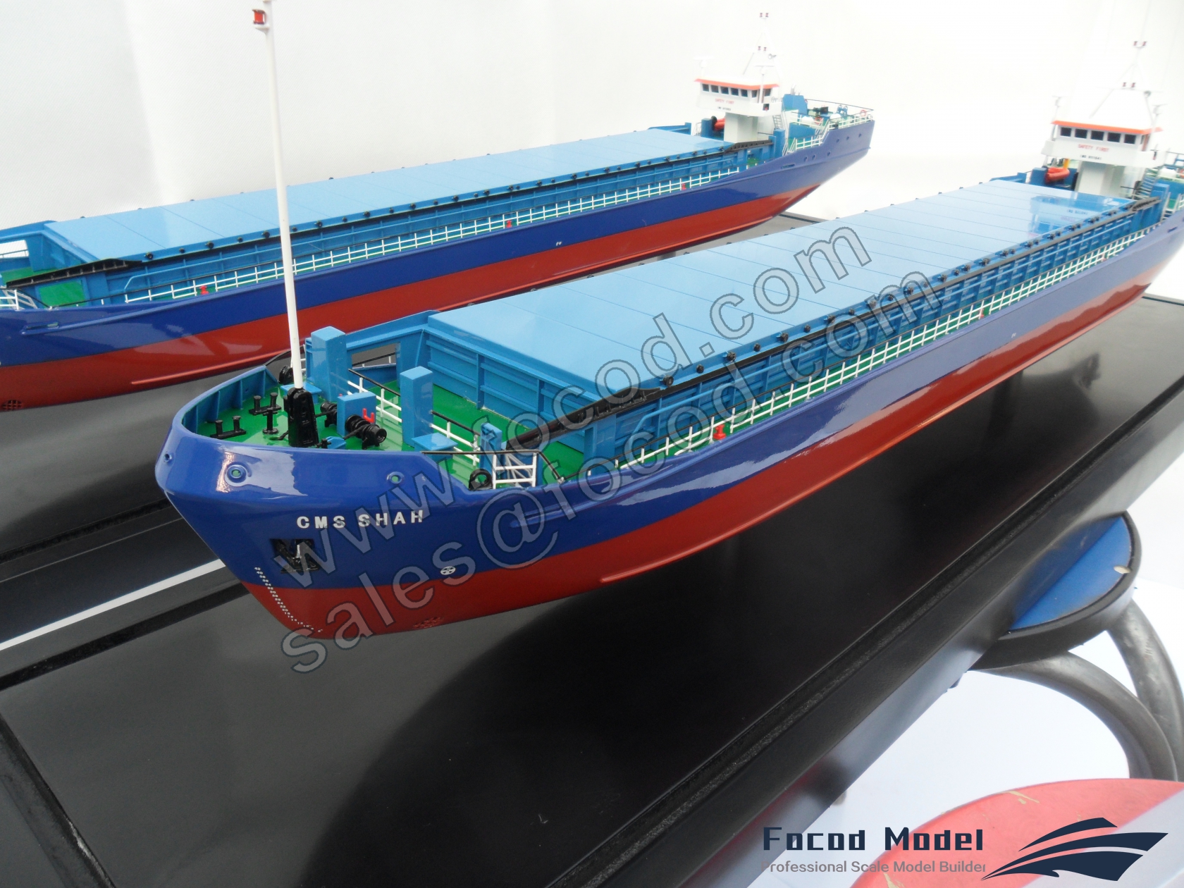 customized model of 81.6m general cargo vessel